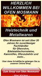 Mobile Screenshot of ofenmosmann.de